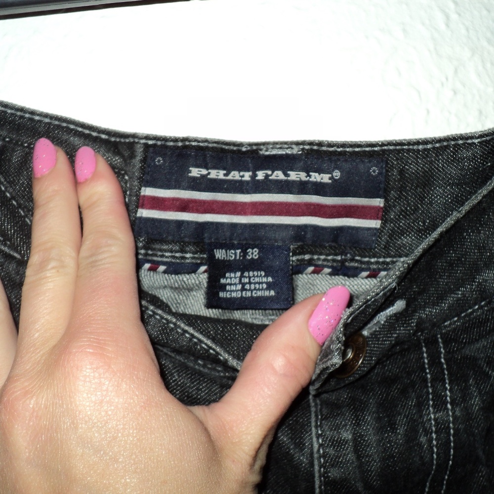 Phat Farm gray/blackish shorts